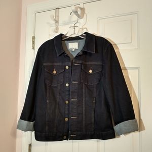 {Calvin Klein} Jean Jacket NWOT